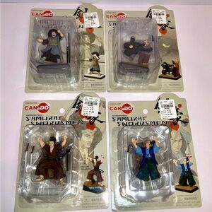 Dragon CAN.DO SAMURAI SWORDSMEN Figures Lot of 4 Series 20098 Painted 1:24 Model